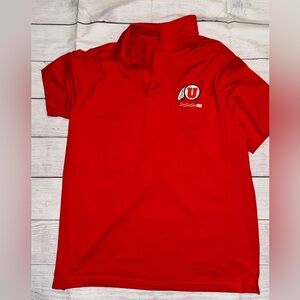 NWOT Men's Under Armour Utah Utes Polo